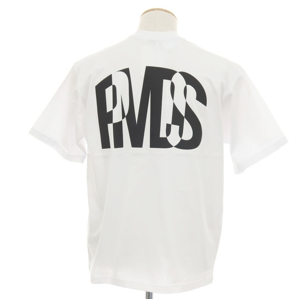 【新品】ピーエムディーエス PMDS コットン クルーネック 半袖Ｔシャツ ホワイト【 S 】【 状態ランクN 】【 メンズ 】[APD]