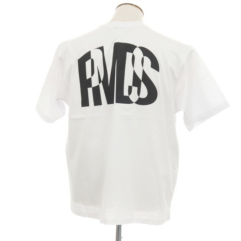 【新品】ピーエムディーエス PMDS コットン クルーネック 半袖Ｔシャツ ホワイト【サイズXXL】【 状態ランクN 】【 メンズ 】