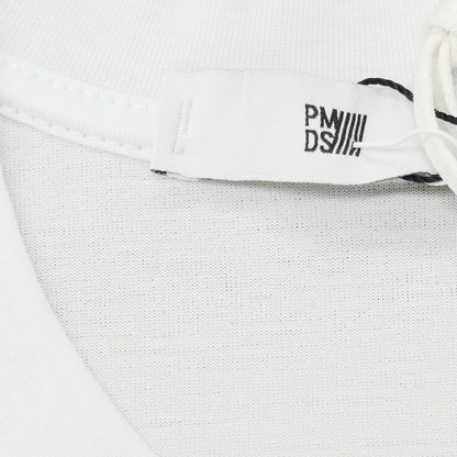 【新品】ピーエムディーエス PMDS コットン クルーネック 半袖Ｔシャツ ホワイト【 XXL 】【 状態ランクN 】【 メンズ 】[APD]