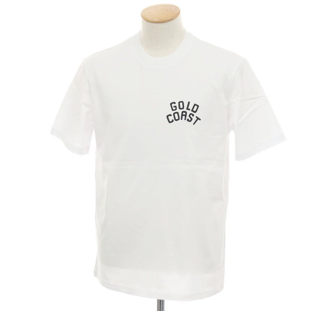 【新品】ピーエムディーエス PMDS コットン クルーネック 半袖Ｔシャツ ホワイト【 S 】【 状態ランクN 】【 メンズ 】[APD]