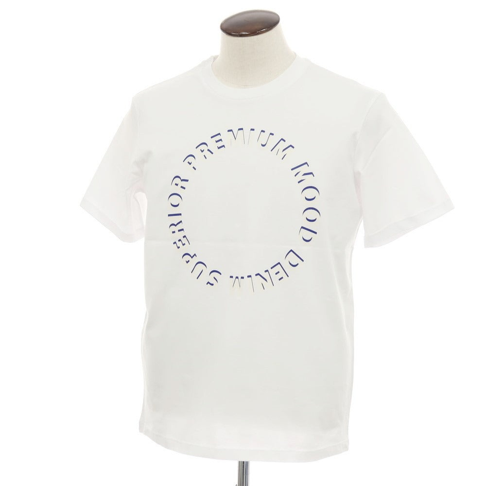 【新品】ピーエムディーエス PMDS CIRCLE コットン クルーネック 半袖Ｔシャツ ホワイト【サイズL】【 状態ランクN 】【 メンズ 】
