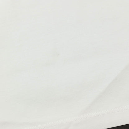 【新品アウトレット】ピーエムディーエス PMDS コットン 比翼仕立て ヘンリーネック ポケット 半袖Ｔシャツ ホワイト【 L 】【 状態ランクN- 】【 メンズ 】[APD]