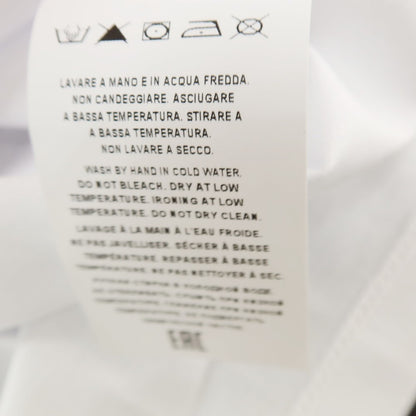 【新品】ピーエムディーエス PMDS コットン 比翼仕立て ヘンリーネック ポケット 半袖Ｔシャツ ホワイト【サイズL】【 状態ランクN 】【 メンズ 】