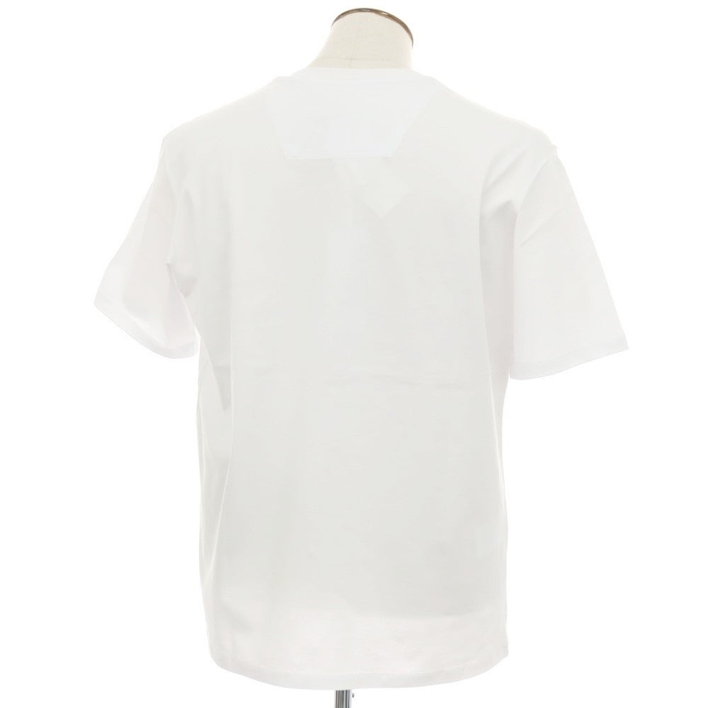 【新品】ピーエムディーエス PMDS コットン クルーネック 半袖Ｔシャツ ホワイトxオリーブ【 XL 】【 状態ランクN 】【 メンズ 】[APD]