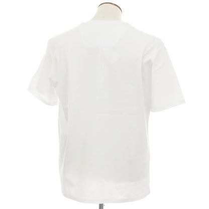 【新品】ピーエムディーエス PMDS コットン クルーネック 半袖Ｔシャツ ホワイトxオリーブ【 XXL 】【 状態ランクN 】【 メンズ 】[APD]