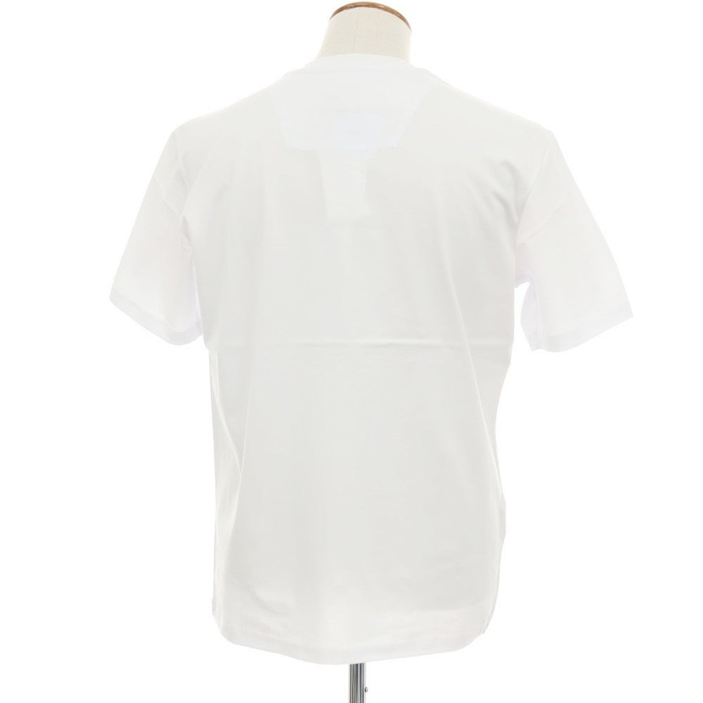 【SALE10%OFF/返品不可】【新品】ピーエムディーエス PMDS コットン クルーネック 半袖Ｔシャツ ホワイトxブルー【 サイズM 】【 状態ランクN 】【 メンズ 】 [APD]