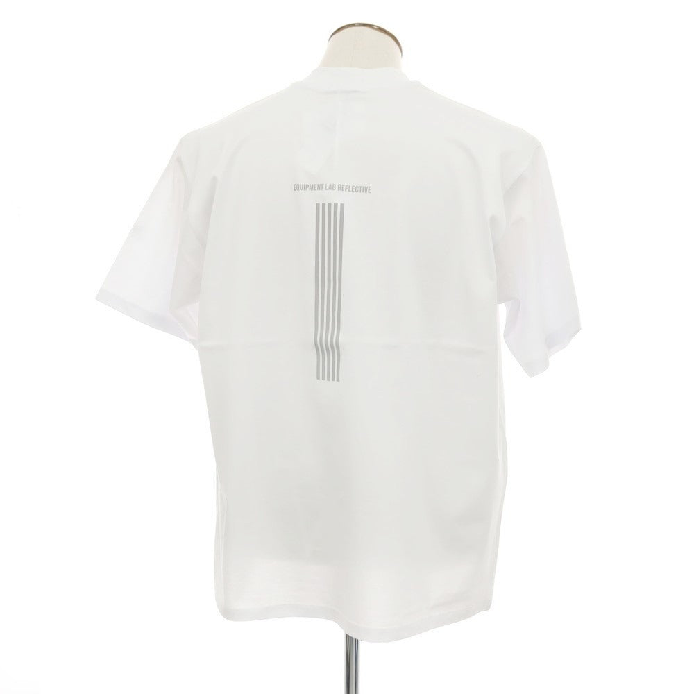 【新品】ピーエムディーエス PMDS DAN コットン リフレクタープリント クルーネック ポケット 半袖Ｔシャツ ホワイト【サイズXXL】【 状態ランクN 】【 メンズ 】