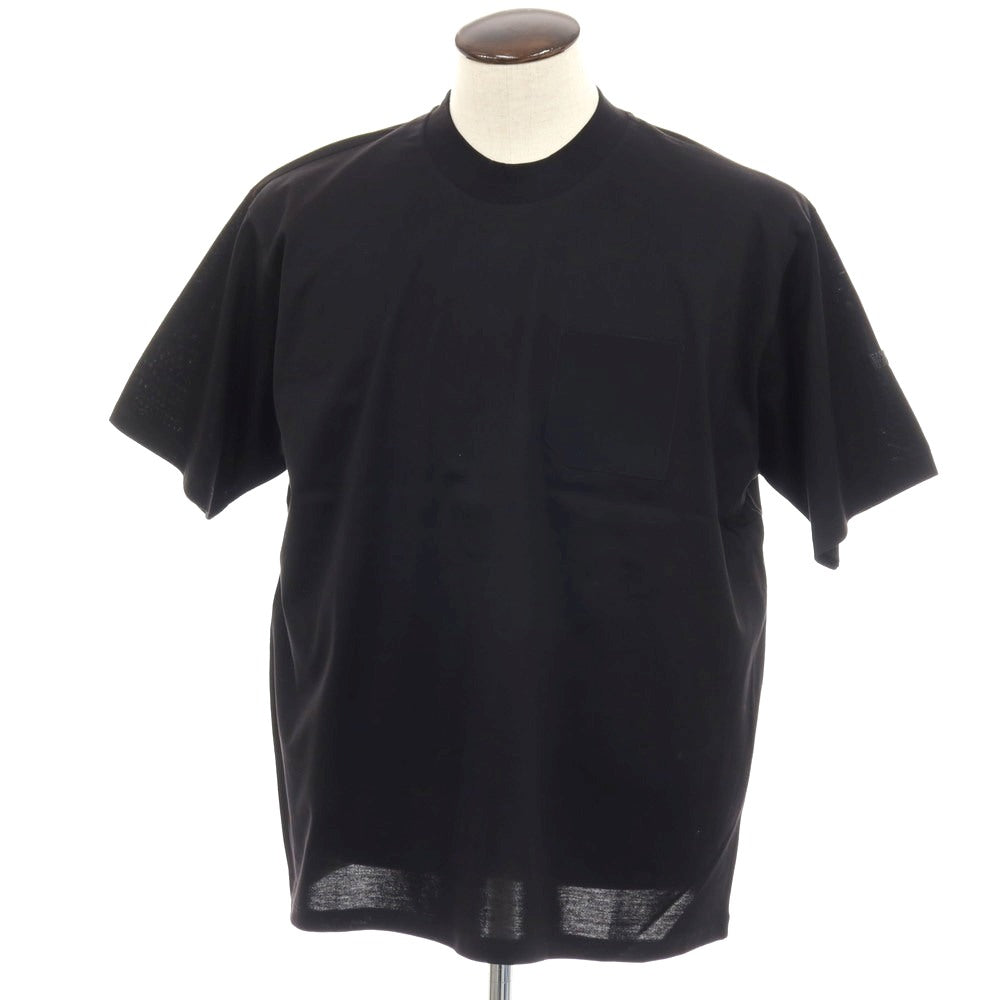 【新品】ピーエムディーエス PMDS DAN コットン リフレクタープリント クルーネック ポケット 半袖Ｔシャツ ブラック【サイズXXL】【 状態ランクN 】【 メンズ 】