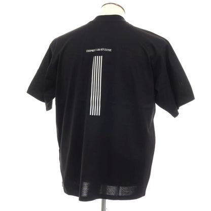 【新品】ピーエムディーエス PMDS DAN コットン リフレクタープリント クルーネック ポケット 半袖Ｔシャツ ブラック【 XXL 】【 状態ランクN 】【 メンズ 】[APD]