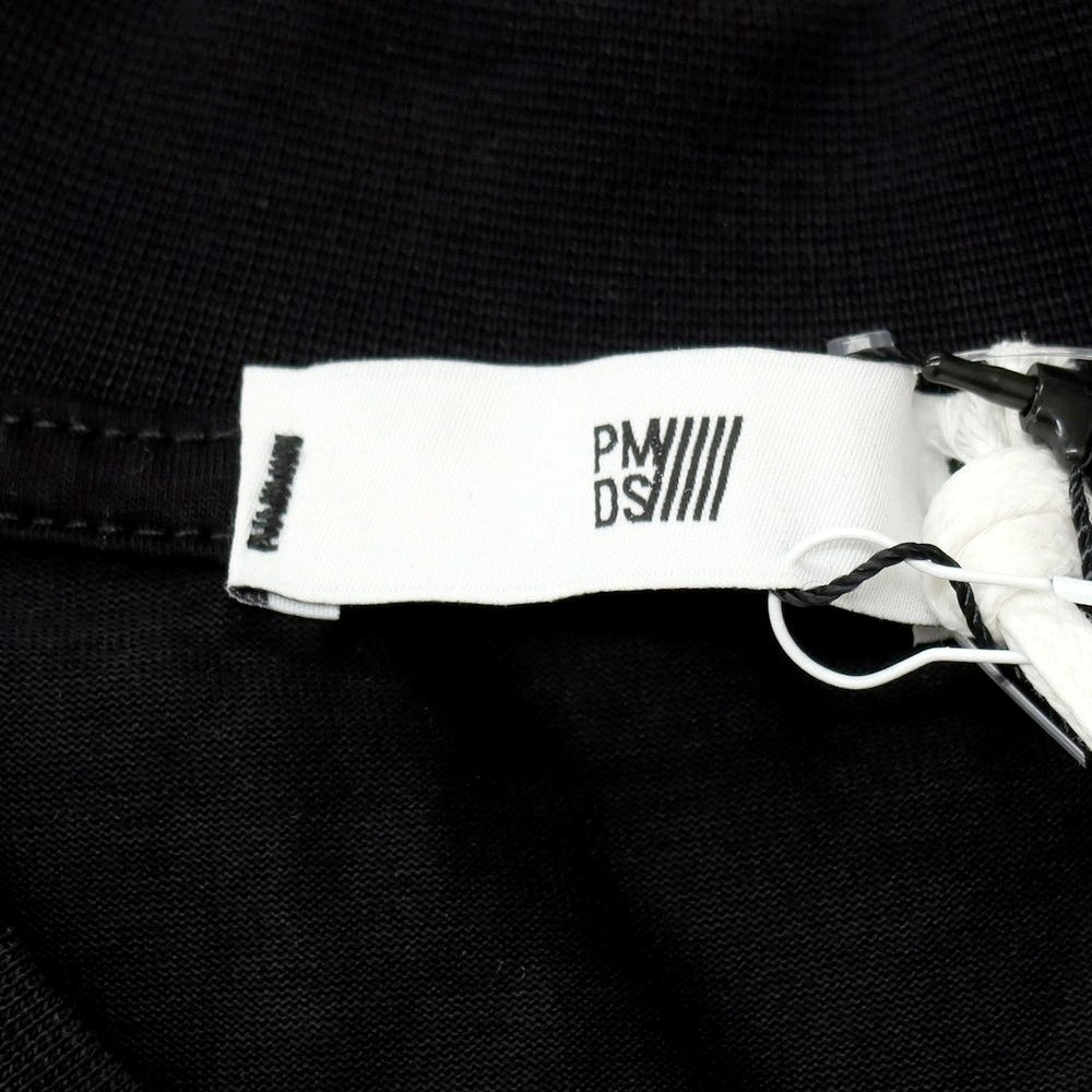 【新品】ピーエムディーエス PMDS DAN コットン リフレクタープリント クルーネック ポケット 半袖Ｔシャツ ブラック【 XXL 】【 状態ランクN 】【 メンズ 】[APD]