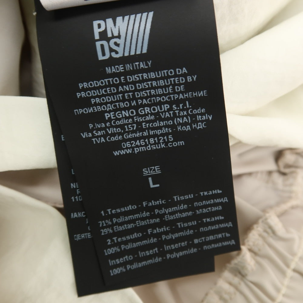 【新品】ピーエムディーエス PMDS THEO ストレッチ ナイロン イージーパンツ サンドベージュ【 L 】【 状態ランクN 】【 メンズ 】[APD]