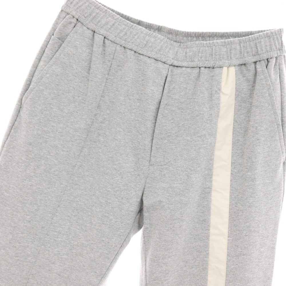 【新品】ピーエムディーエス PMDS JEM ストレッチ コットン 切り替え スウェットジョガーパンツ ライトグレー【サイズL】【 状態ランクN 】【 メンズ 】