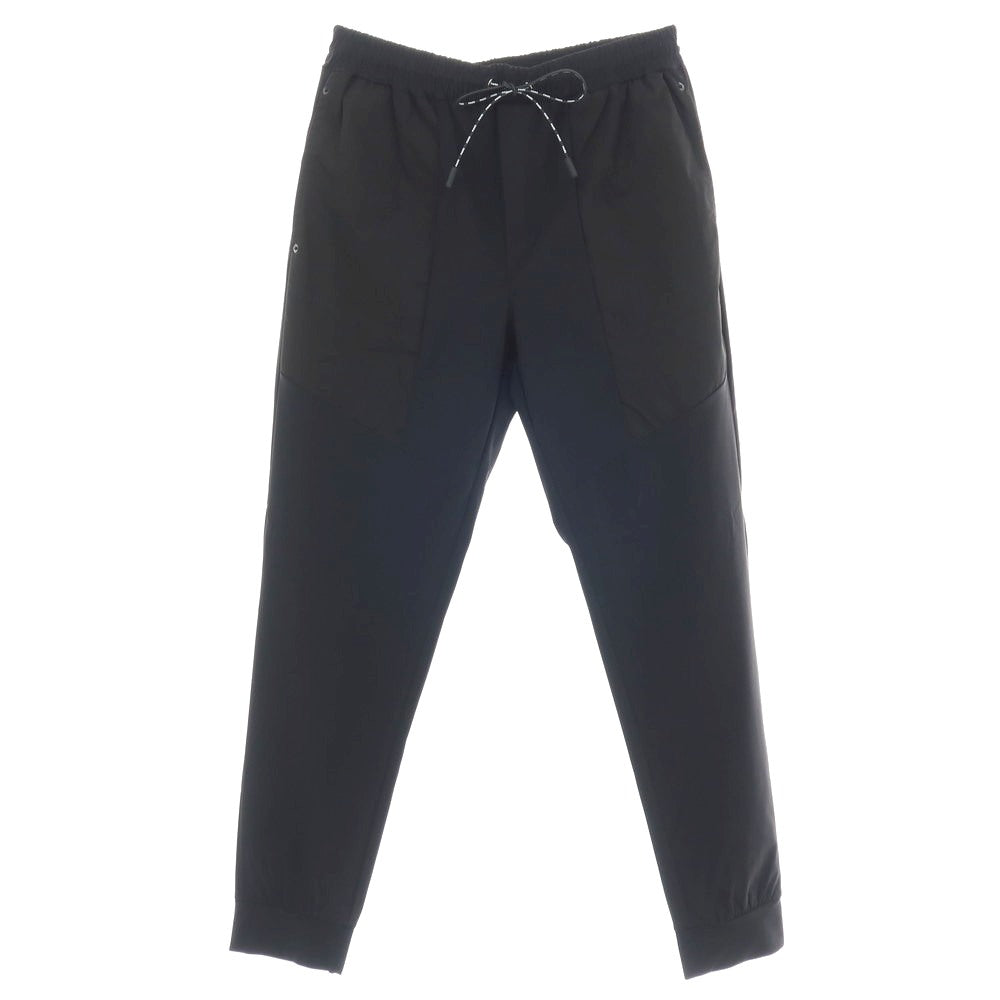 【新品】ピーエムディーエス PMDS GAUBERT ハイパーストレッチ ナイロン 切り替え ジョガーパンツ ブラック【サイズL】【 状態ランクN 】【 メンズ 】
