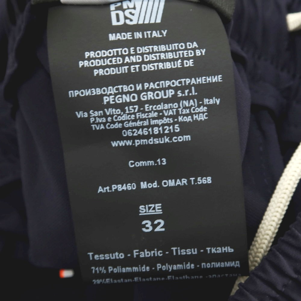 【新品】ピーエムディーエス PMDS OMAR PR ハイパーストレッチ ナイロン イージーパンツ ネイビー【サイズ32】【 状態ランクN 】【 メンズ 】