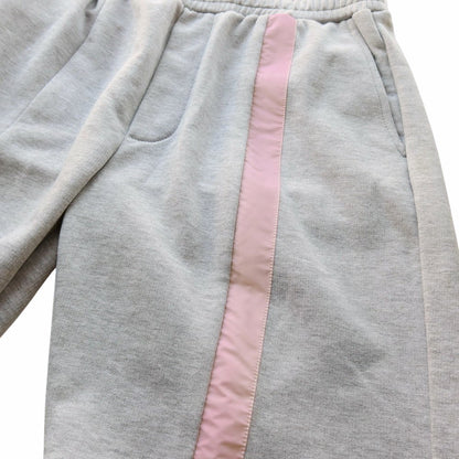【新品】ピーエムディーエス PMDS EDITH コットン 切り替え スウェット ショートパンツ グレー【サイズL】【 状態ランクN 】【 メンズ 】