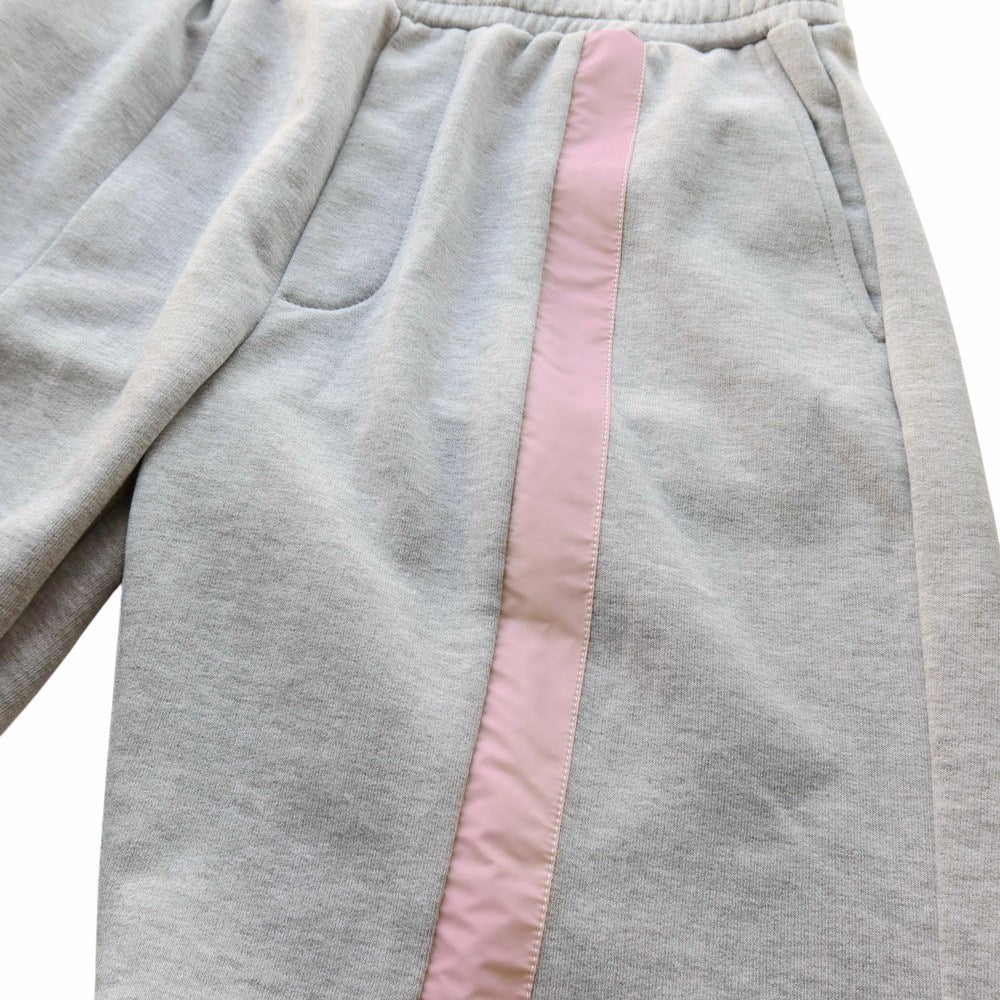 【新品】ピーエムディーエス PMDS EDITH コットン 切り替え スウェット ショートパンツ グレー【サイズXXL】【 状態ランクN 】【 メンズ 】