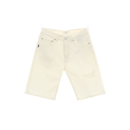 【新品アウトレット】ピーエムディーエス PMDS TOMMY ダメージ加工 ストレッチ コットン カラーデニム ショートパンツ ホワイト【サイズ30】【 状態ランクN- 】【 メンズ 】