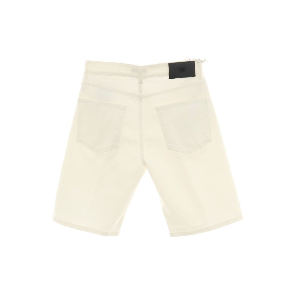 【新品アウトレット】ピーエムディーエス PMDS TOMMY ダメージ加工 ストレッチ コットン カラーデニム ショートパンツ ホワイト【サイズ30】【 状態ランクN- 】【 メンズ 】