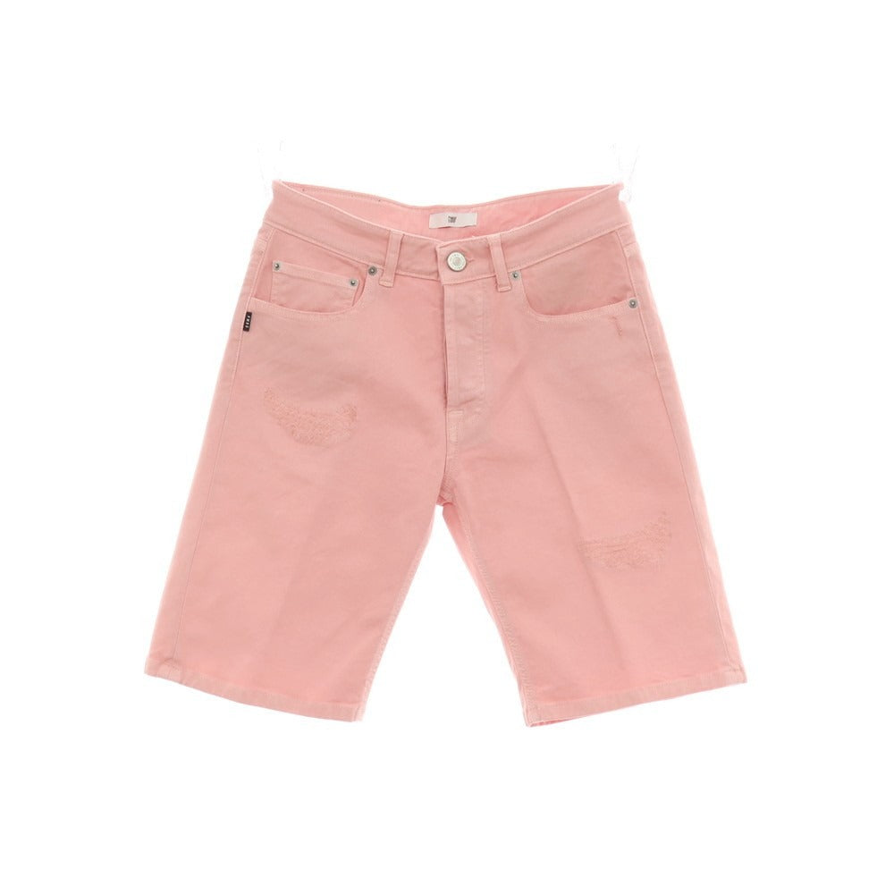 【新品】ピーエムディーエス PMDS TOMMY ダメージ加工 ストレッチ コットン カラーデニム ショートパンツ ピンク【サイズ30】【 状態ランクN 】【 メンズ 】