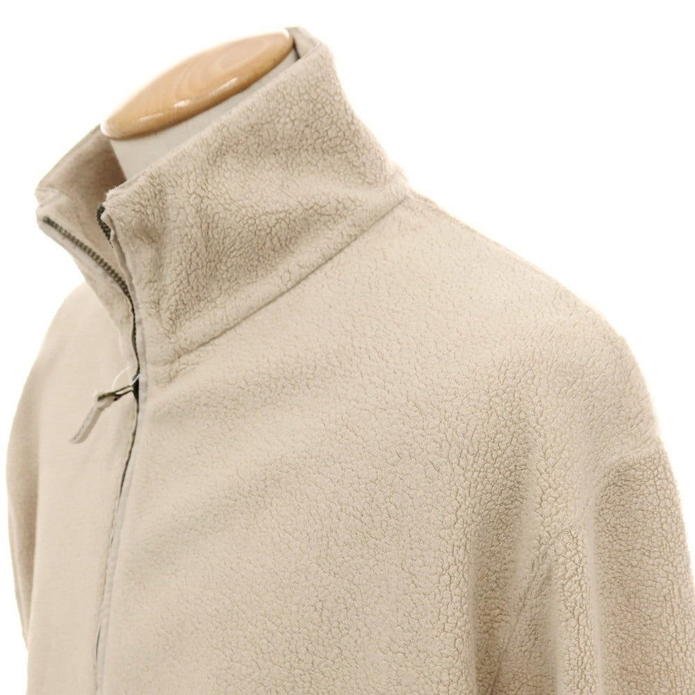 【新品】ア トリップ イン ア バッグ 04651/A TRIP IN A BAG コットン スタンドカラー ジップアップ フリースジャケット ベージュ【サイズS】【 状態ランクN 】【 メンズ 】