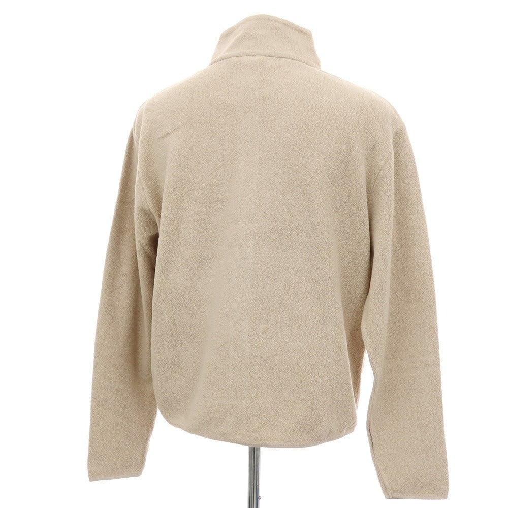 【新品】ア トリップ イン ア バッグ 04651/A TRIP IN A BAG コットン スタンドカラー ジップアップ フリースジャケット ベージュ【サイズS】【 状態ランクN 】【 メンズ 】