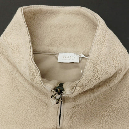【新品】ア トリップ イン ア バッグ 04651/A TRIP IN A BAG コットン スタンドカラー ジップアップ フリースジャケット ベージュ【サイズS】【 状態ランクN 】【 メンズ 】