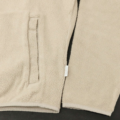 【新品】ア トリップ イン ア バッグ 04651/A TRIP IN A BAG コットン スタンドカラー ジップアップ フリースジャケット ベージュ【サイズL】【 状態ランクN 】【 メンズ 】