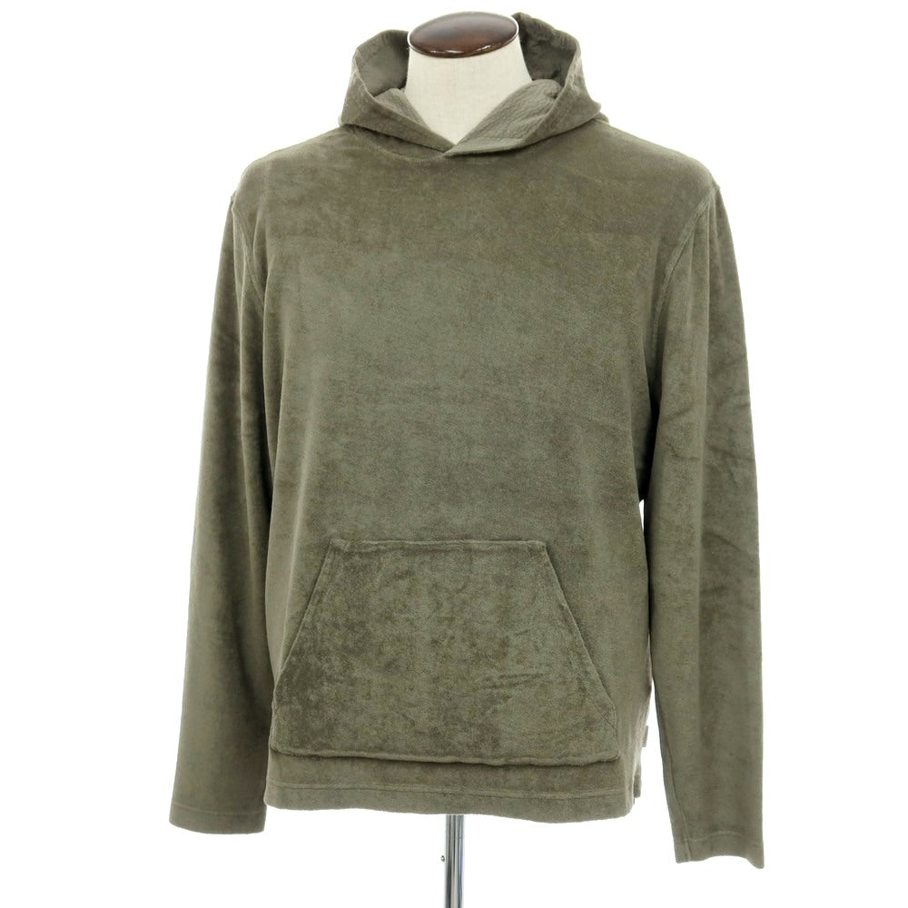 【SALE10%OFF/返品不可】【新品】ア トリップ イン ア バッグ 04651/A TRIP IN A BAG BEACH HOODIE コットン パイル プルオーバー パーカー ジャングルグリーン【 サイズL 】【 状態ランクN 】【 メンズ 】
