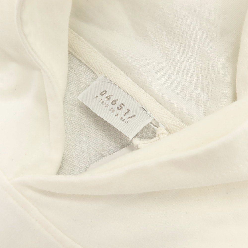 【新品】ア トリップ イン ア バッグ 04651/A TRIP IN A BAG ストレッチ コットン プルオーバー パーカー アイボリー【サイズS】【 状態ランクN 】【 メンズ 】
