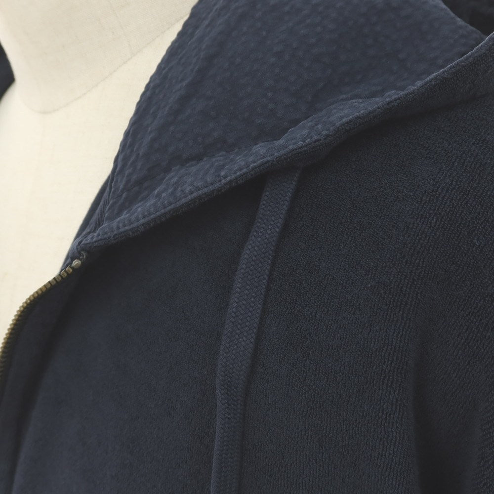 【新品】ア トリップ イン ア バッグ 04651/A TRIP IN A BAG コットン パイル ジップアップ パーカー ネイビー【サイズXL】【 状態ランクN 】【 メンズ 】