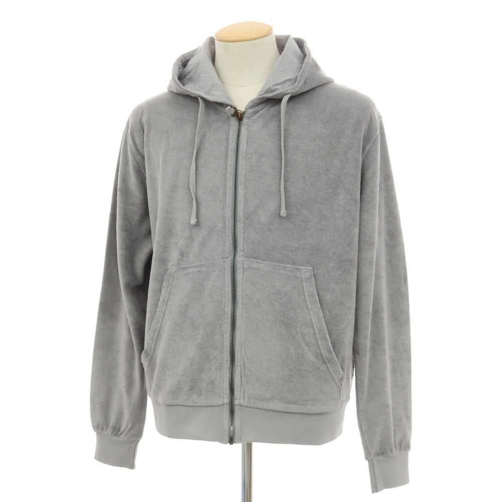 【新品】ア トリップ イン ア バッグ 04651/A TRIP IN A BAG コットン パイル ジップアップ パーカー グレー【サイズS】【 状態ランクN 】【 メンズ 】