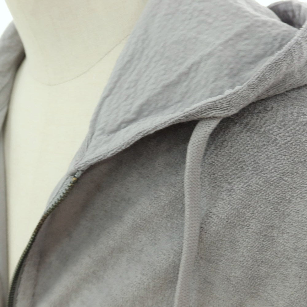 【新品】ア トリップ イン ア バッグ 04651/A TRIP IN A BAG コットン パイル ジップアップ パーカー グレー【サイズM】【 状態ランクN 】【 メンズ 】