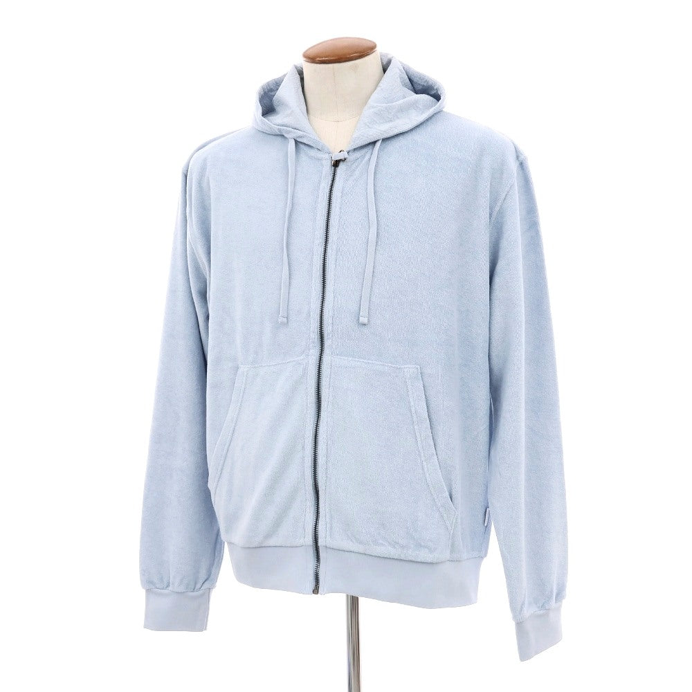 【新品】ア トリップ イン ア バッグ 04651/A TRIP IN A BAG コットン パイル ジップアップ パーカー スカイブルー【サイズM】【 状態ランクN 】【 メンズ 】