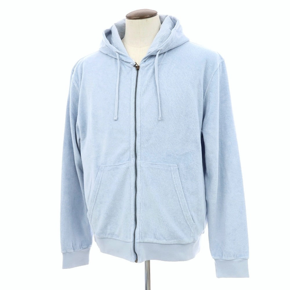 【新品】ア トリップ イン ア バッグ 04651/A TRIP IN A BAG コットン パイル ジップアップ パーカー スカイブルー【サイズXL】【 状態ランクN 】【 メンズ 】