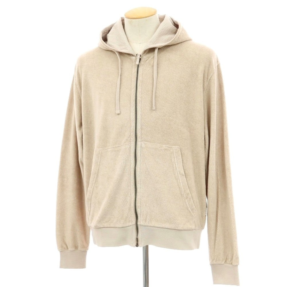 【新品】ア トリップ イン ア バッグ 04651/A TRIP IN A BAG コットン パイル ジップアップ パーカー ベージュ【サイズS】【 状態ランクN 】【 メンズ 】