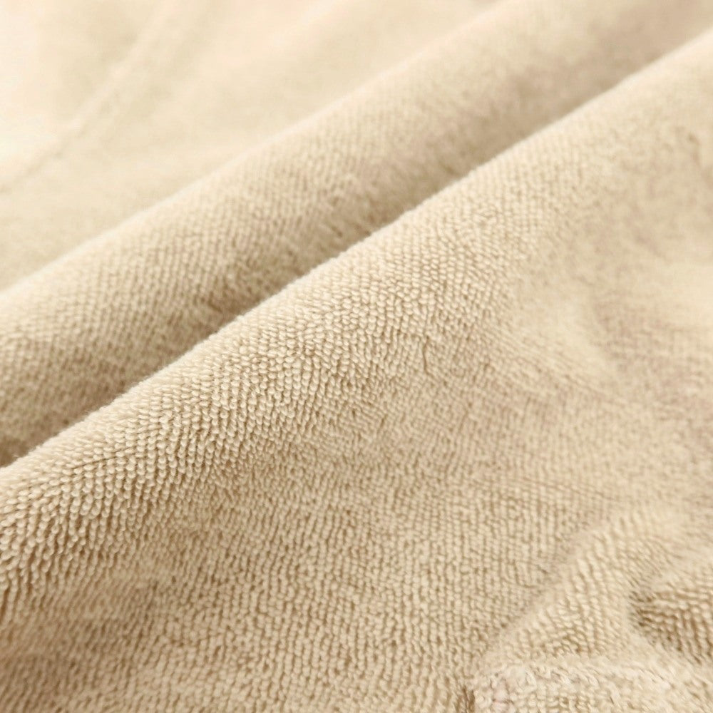 【新品】ア トリップ イン ア バッグ 04651/A TRIP IN A BAG コットン パイル ジップアップ パーカー ベージュ【サイズS】【 状態ランクN 】【 メンズ 】