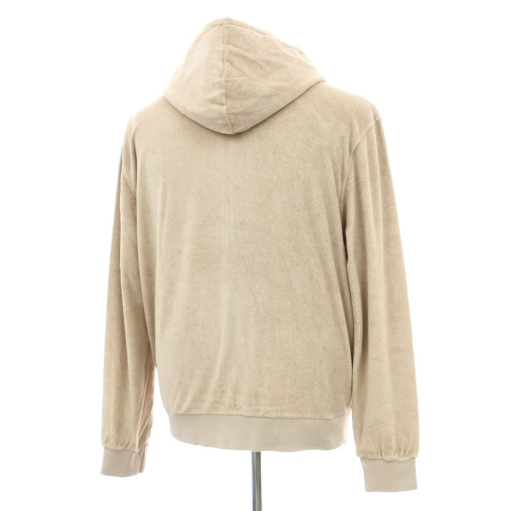 【新品】ア トリップ イン ア バッグ 04651/A TRIP IN A BAG コットン パイル ジップアップ パーカー ベージュ【サイズL】【 状態ランクN 】【 メンズ 】