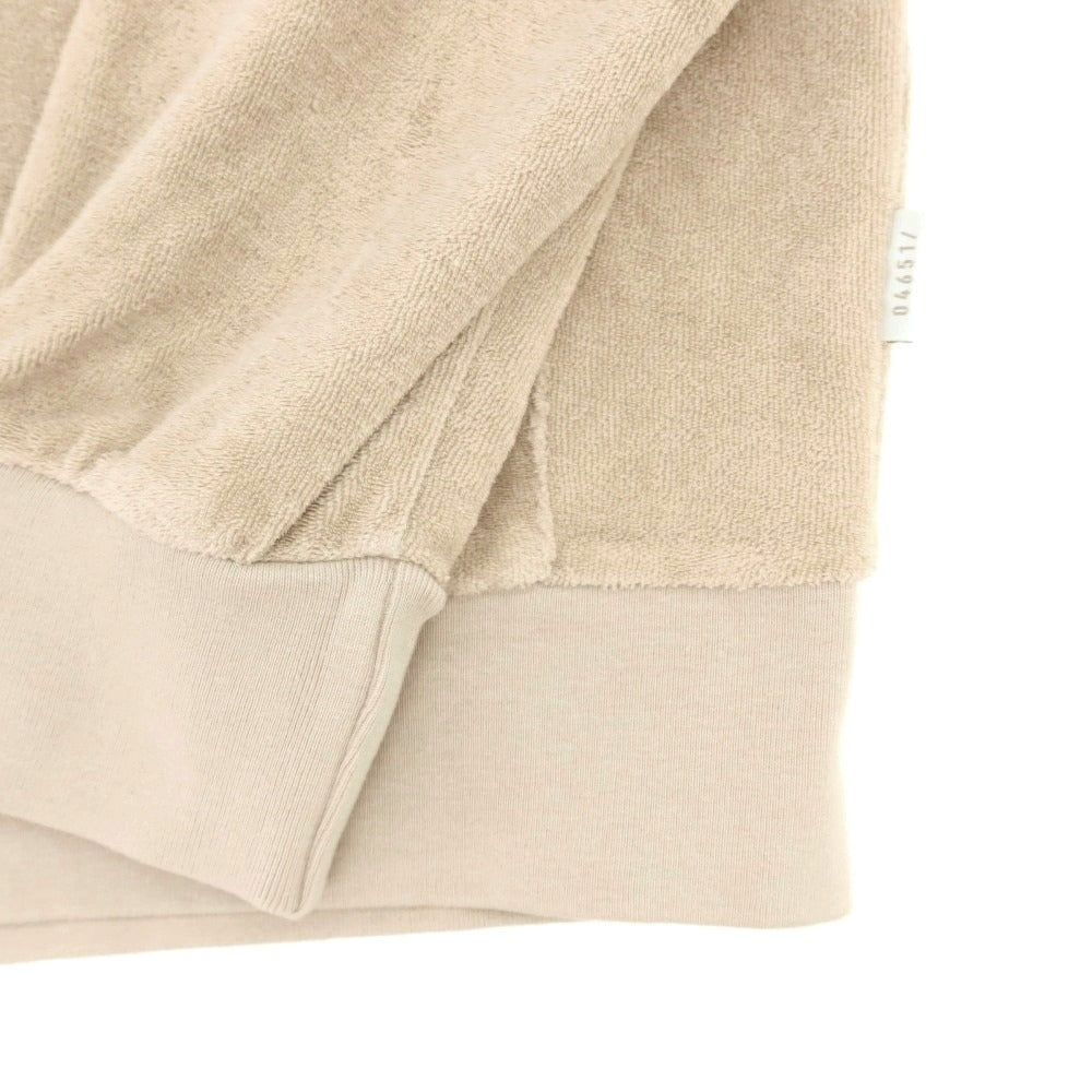 【新品】ア トリップ イン ア バッグ 04651/A TRIP IN A BAG コットン パイル ジップアップ パーカー ベージュ【サイズL】【 状態ランクN 】【 メンズ 】