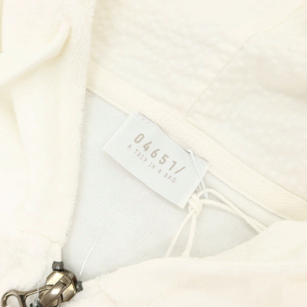 【新品】ア トリップ イン ア バッグ 04651/A TRIP IN A BAG コットン パイル ジップアップ パーカー アイボリー【サイズXXXL】【 状態ランクN 】【 メンズ 】