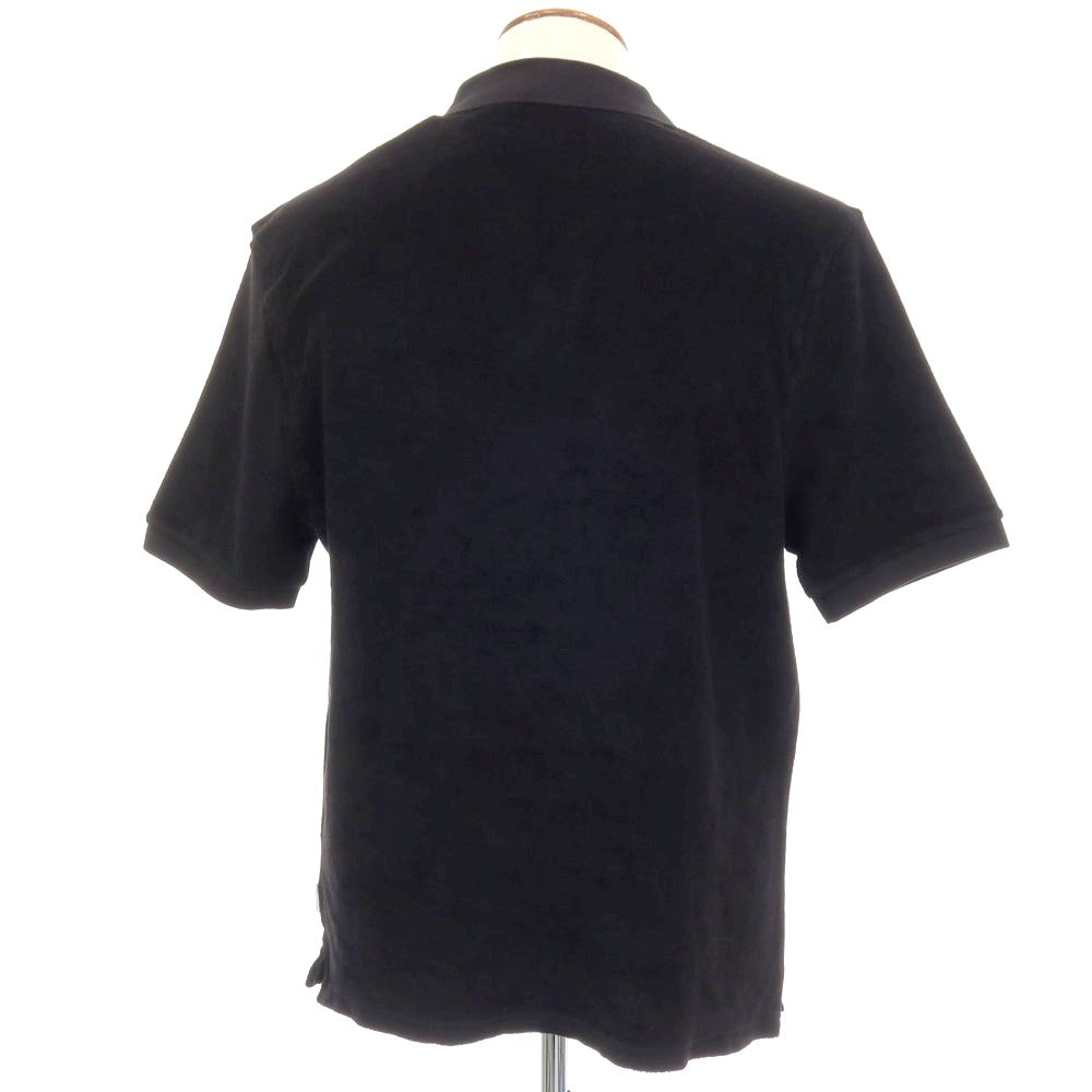 【新品】ア トリップ イン ア バッグ 04651/A TRIP IN A BAG コットン パイル スキッパー 半袖ポロシャツ ブラック【サイズM】【 状態ランクN 】【 メンズ 】