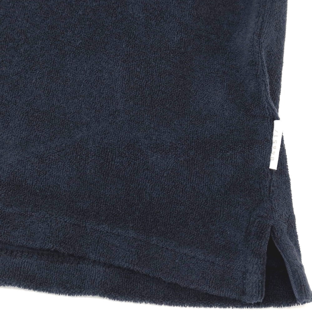 【新品】ア トリップ イン ア バッグ 04651/A TRIP IN A BAG コットン パイル スキッパー 半袖ポロシャツ ネイビー【サイズM】【 状態ランクN 】【 メンズ 】