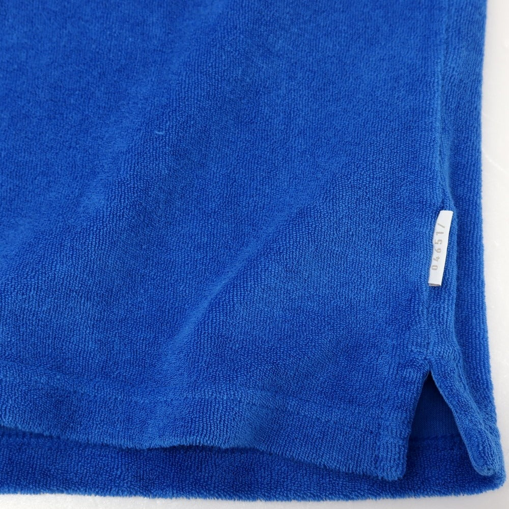 【新品】ア トリップ イン ア バッグ 04651/A TRIP IN A BAG コットン パイル スキッパー 半袖ポロシャツ ブルー【サイズL】【 状態ランクN 】【 メンズ 】