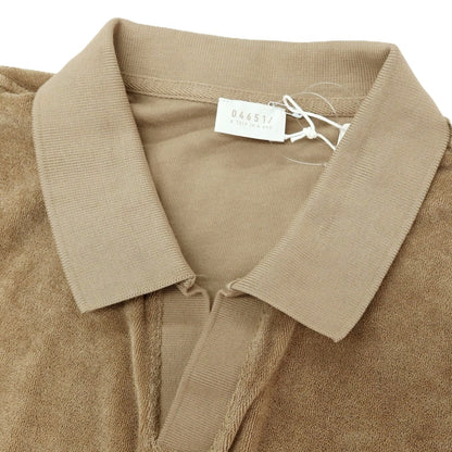 【新品】ア トリップ イン ア バッグ 04651/A TRIP IN A BAG コットン パイル スキッパー 半袖ポロシャツ トープ【サイズXL】【 状態ランクN 】【 メンズ 】