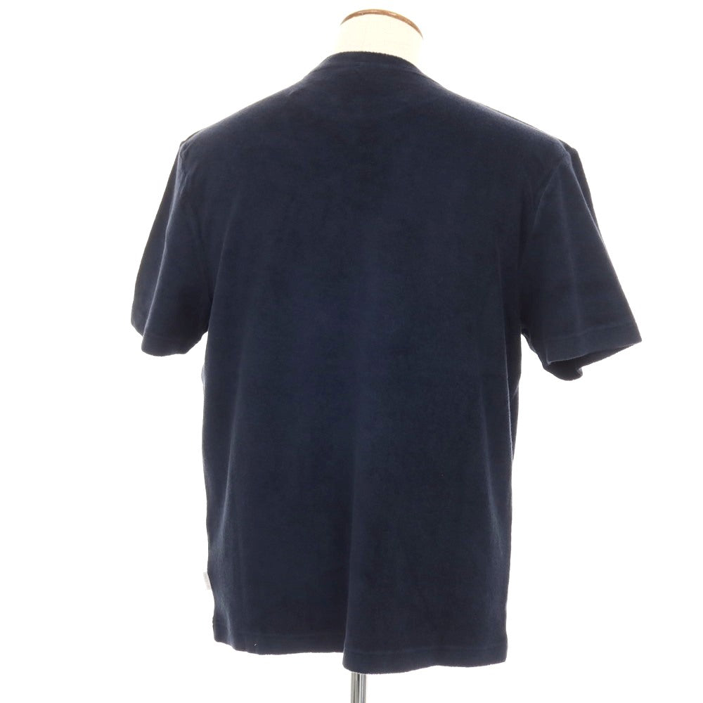 【新品】ア トリップ イン ア バッグ 04651/A TRIP IN A BAG コットン パイル クルーネック 半袖Ｔシャツ ネイビー【サイズM】【 状態ランクN 】【 メンズ 】