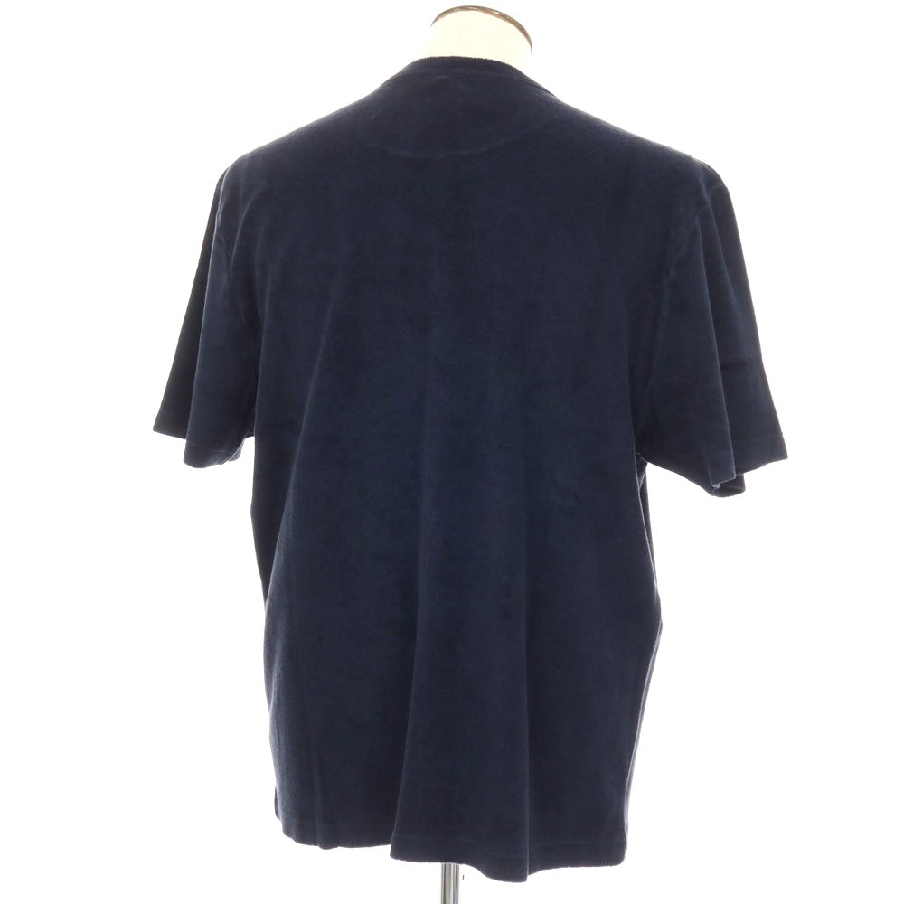 【新品】ア トリップ イン ア バッグ 04651/A TRIP IN A BAG コットン パイル クルーネック 半袖Ｔシャツ ネイビー【サイズXXL】【 状態ランクN 】【 メンズ 】