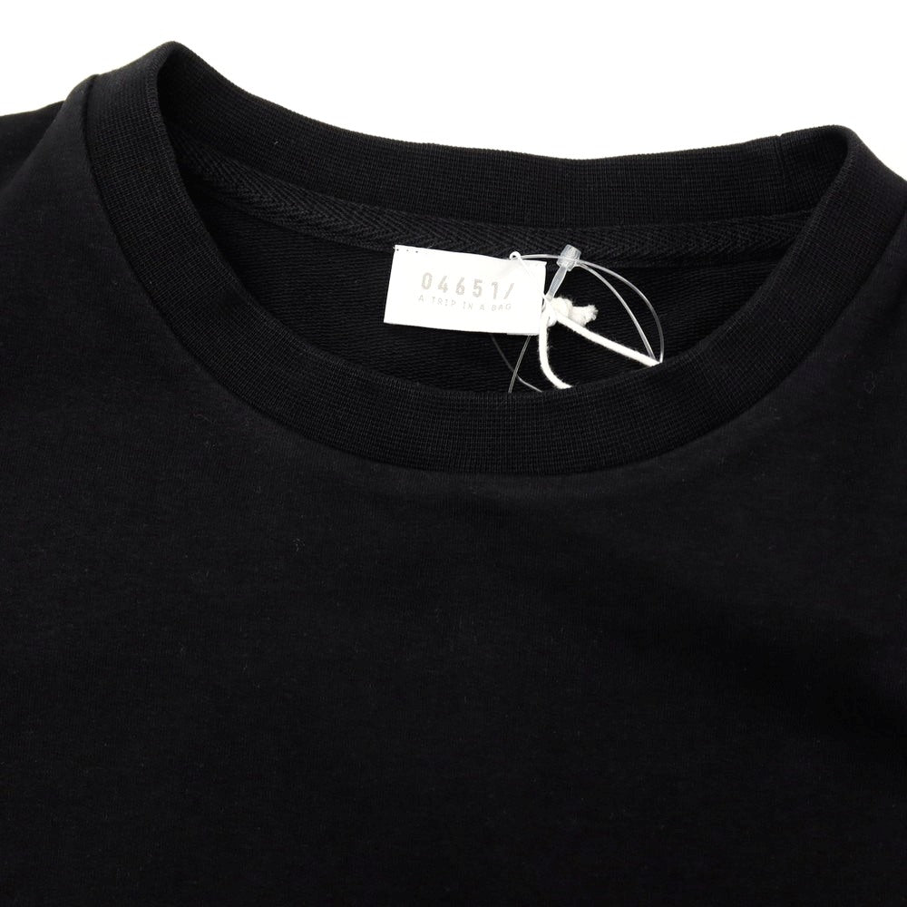 【新品】ア トリップ イン ア バッグ 04651/A TRIP IN A BAG ストレッチ コットン クルーネック 半袖Ｔシャツ ブラック【サイズM】【 状態ランクN 】【 メンズ 】