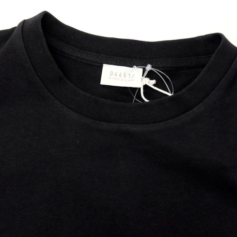 【新品】トリップ イン ア バッグ 04651/A TRIP IN A BAG ストレッチ コットン クルーネック 半袖Ｔシャツ ブラック【サイズM】【 状態ランクN 】【 メンズ 】[CPD]