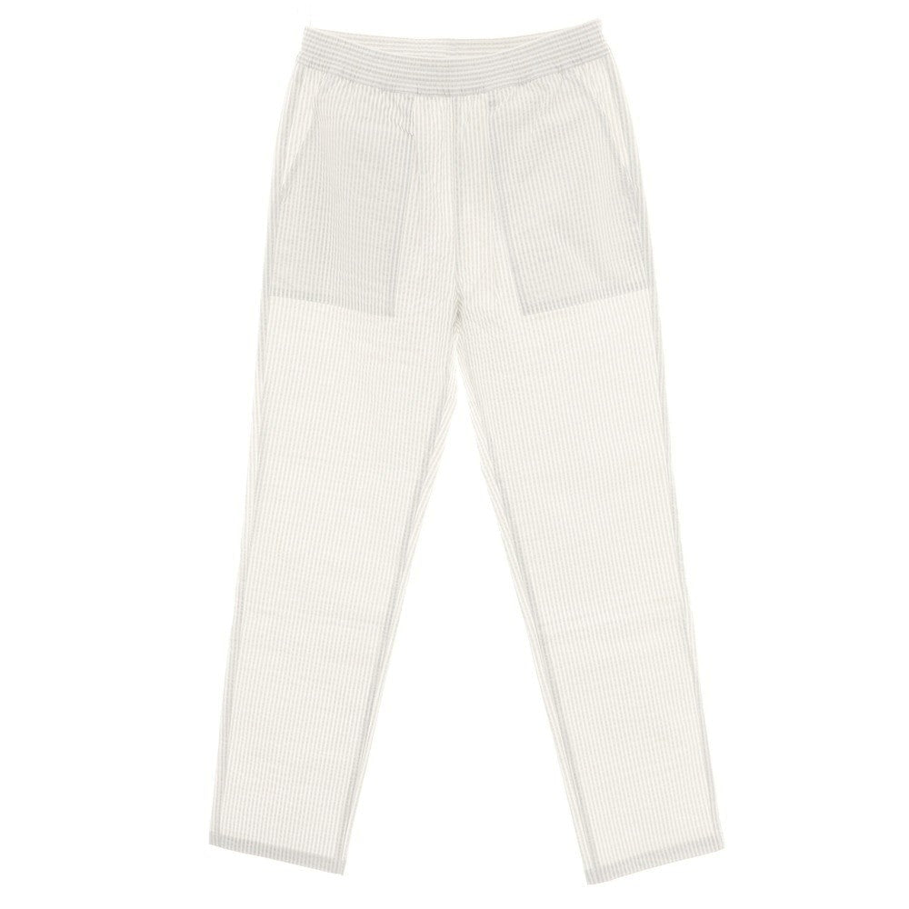 【新品】ア トリップ イン ア バッグ 04651/A TRIP IN A BAG ストレッチ シアサッカー ストライプ イージーパンツ ライトグレーxホワイト【サイズXS】【 状態ランクN 】【 メンズ 】