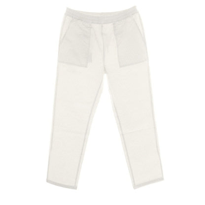 【新品】ア トリップ イン ア バッグ 04651/A TRIP IN A BAG ストレッチ シアサッカー ストライプ イージーパンツ ライトグレーxホワイト【サイズL】【 状態ランクN 】【 メンズ 】