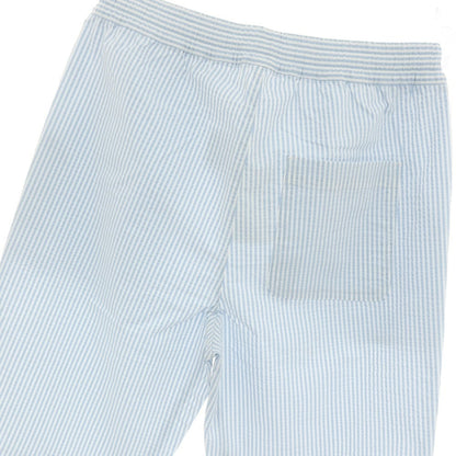 【新品アウトレット】ア トリップ イン ア バッグ 04651/A TRIP IN A BAG ストレッチ シアサッカー ストライプ イージーパンツ スカイブルーxホワイト【サイズXS】【 状態ランクN- 】【 メンズ 】